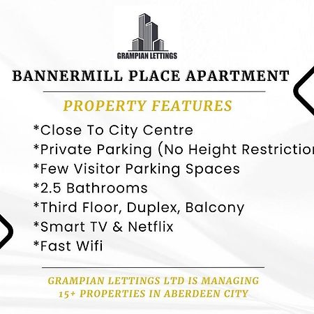 Bannermill Place Apartments - Grampian Lettings Ltd Aberdeen Exterior foto